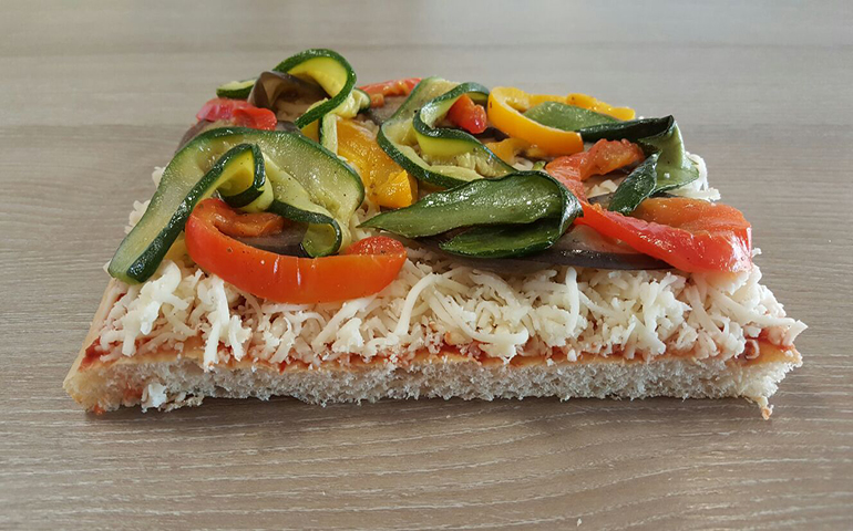 pizza grigliata